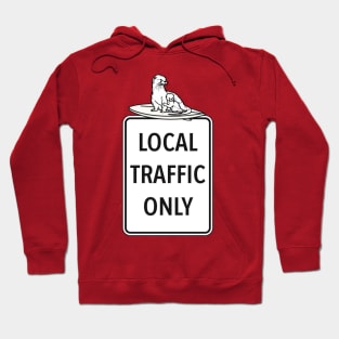 Local Traffic Only Locals Only 841 otter with pup Hoodie